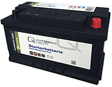 Q-Batteries Autobatterie 80Ah 640A Q80P, wartungsfrei