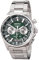 SEIKO Men Chronograph Quartz Watch with Stainless Steel Strap SSB405P1
