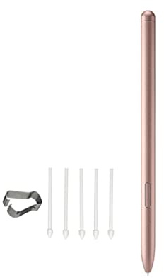 Stylus Pen S Pen kompatibel für Samsung Tab S7/S7 Plus, Stylus Pencil mit 5 Ersatzminen (Rosa)