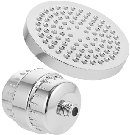 DOITOOL Filterduschkopf Mit -drehung Für Hartes Wasser Duschkopf Mit Wasserenthärter Für Verbesserte Wasserqualität Stabiler Kugelgelenkaufbau Einfache Installation Und Nutzung