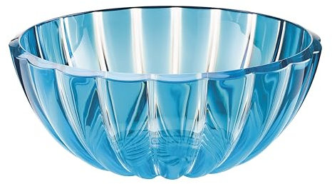 GUZZINI - Schussel M Dolcevita, Bio-Based Plastic, Turquoise, 20x20xh8,5
