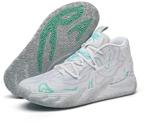 Uhclrr Herren Basketballschuh Anti Rutsch Herren Basketballschuh Herren Basketballschuh Outdoor Sportschuh(42 EU, F7)