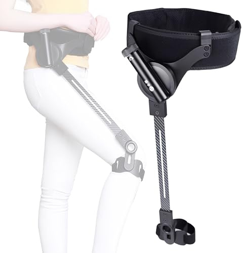Right leg,M,DYHQQ Gåhjälp Bionic Body Power Gåhjälp Stroke Hemiplegi Gå Underbensträning Benlyftassisterad rehabilitering Träningsutrustning