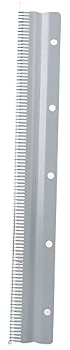 Dekaim Strickmaschinen-Zubehör, Strickmaschinen-Gusskamm, 6,5 mm Steigung, 2 x 3 Transferwerkzeug, Nadel für Silberblatt SRP60N SRP50 SRP60 LK150 LK360 LK100, Metallzubehör, 45 cm Länge