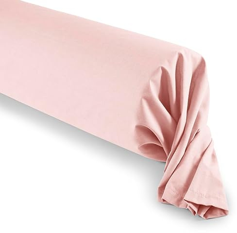 Taie de traversin Prémium 45 x 185 cm (Rose Dragée, Taie de traversin 45 x 185 cm)