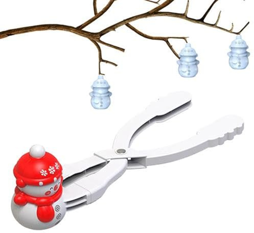 Clip per Palle di Neve Invernali,pinze per Palle di Neve - Pinze Invernali a Forma di Coniglio Dinosauro, Pupazzo di Neve, pinze per Utensili per Palla di Neve | Strumenti d