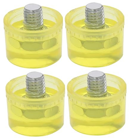 OSALADI 4stücke Gummihammerspitze Gummihammerkopf Ersatz Für Gummihammer Gummihammerspitzen Ersatzteile Für Gummihammre Gummischlagkopf