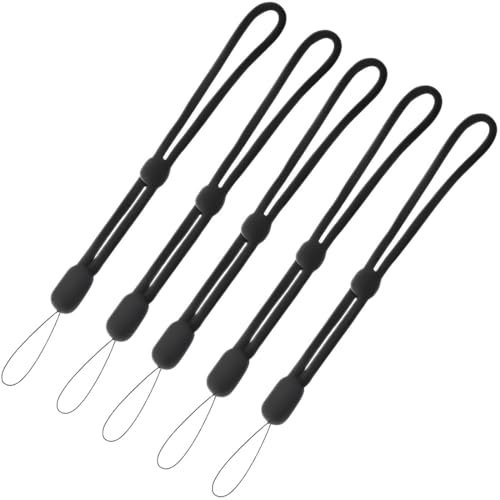 XENQITO 5 piezas Correas de Muñeca Cámara, Cordón de Correa de Muñeca de Mano, Cordón para Cámara, Cordón de Mano con Correa para la Muñeca Lanyard Finger Strap para Teléfono Móvil Camara