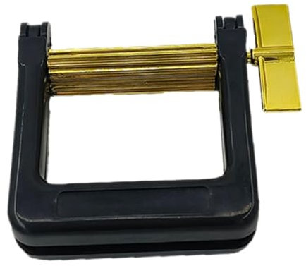 LeeQinersw Toothpaste Tube Squeezer for Facial Cleanser and Paint, Tool for Artists, Gold