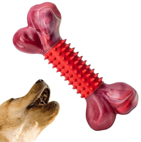 Genérico Juguete De Hueso Duro para Perros | Resistente para Masticadores Fuertes | Barra para Cachorros En Hogar Parque Exteriores