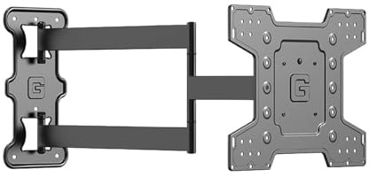 Supporto TV Full Motion, For La Maggior Parte Dei Televisori Da 26-60 Pollici Fino A 88 Libbre, Con Inclinazione, Rotazione, Estensione Massima 27, VESA Massimo 400x400 Mm