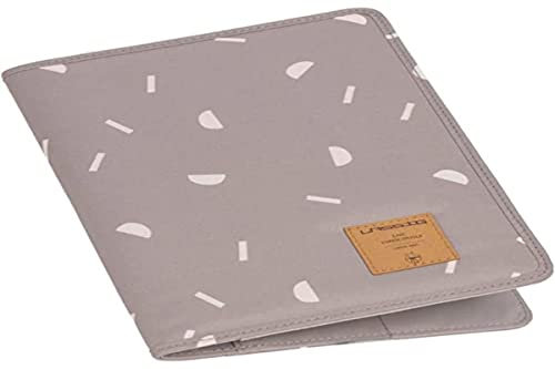 LÄSSIG Mama Mutterpasshülle U-Heft Tasche Dokumententasche Ultraschallheft Ultraschalltasche/Casual Mum's Organizer Blocks taupe, 3T
