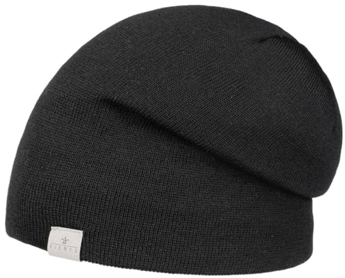 LIERYS Fine Merino Long Beanie Strickmütze Oversize Made in Germany Unisex Sommer Winter