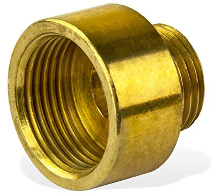 Stabilo-Sanitaer Messingfitting Reduzierstück 1 IG x 1/2 AG Zoll Reduzierung Messing Fitting Gewindefitting Rohrfitting