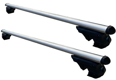 Susy Shop BARRE PORTAPACCHI PORTATUTTO UNIVERSALI AUTO CON SERRATURA ANTIFURTO 135CM LS43