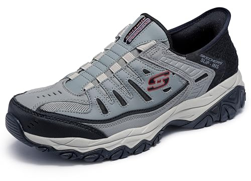 Skechers Men's Afterburn M. Fit Ridgeburn Slip-in Sneaker