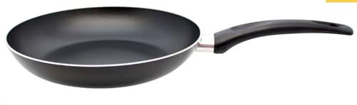 ELO 4284826 Bratpfanne 28 cm Durchmesser, Antihaftbeschichtung, Küchenpfanne, Induktion, geeignet für alle Herdarten, Aluminium, Schwarz, 28 cm
