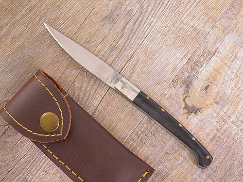 COLTELLO sardo pattada 17,5 CM SARDEGNA SARDO Pattada MANICO IN corno di Muflone lama da 8 cm art 2