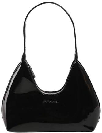 AZURAOKEY Borsa tote da donna in pelle verniciata borsa quotidiana borsa hobo alla moda borsa a mezzaluna borsa strutturata