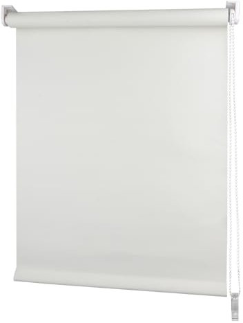 iYueMps Rollos, modernes Thermo-Verdunkelungsrollo für Fenster und Zuhause, isolierter UV-Schutz, einfache Montage, Cremefarben, 65 x 165 cm, Stoffbreite 61 cm