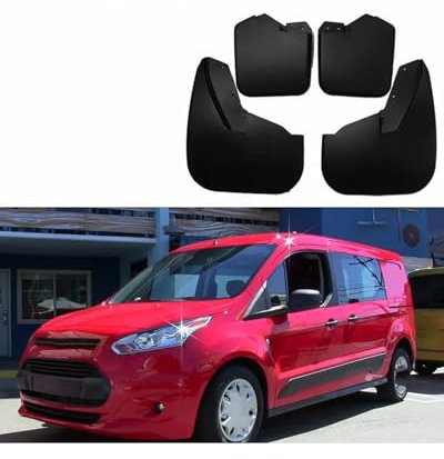 SIJYG1 Auto Parafanghi per Ford per Transit per Tourneo per 2012-2018 4 Pezzi Paraspruzzi Paraspruzzi per Auto Paraspruzzi Paraspruzzi