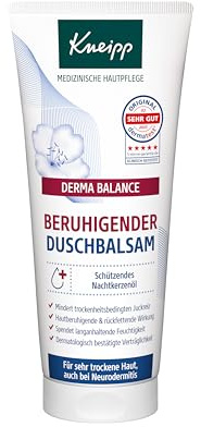 Kneipp DERMA BALANCE Beruhigender Duschbalsam - Medizinische Hautpflege - Für sehr trockene Haut, auch bei Neurodermitis - 200ml