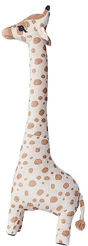 Akozon Giraffen-Plüschpuppenspielzeug, Weiches, Voll Gefülltes, Hochelastisches Kissen für und Erwachsene – Spielzeug & Spiele/Tiere & Plüschtiere/Tiere & Teddybären (70cm)