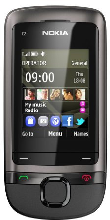 Nokia C2-05 Sim Free Mobile Phone - Dark Grey