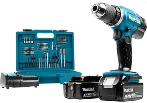 Makita DDF453SFX1 AKKU-BOHRSCHRAUBER, Blau