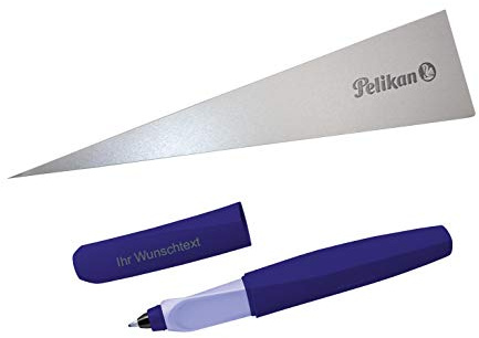 Pelikan Tintenroller Twist R457, Ultra Violet, inkl. Laser-Gravur