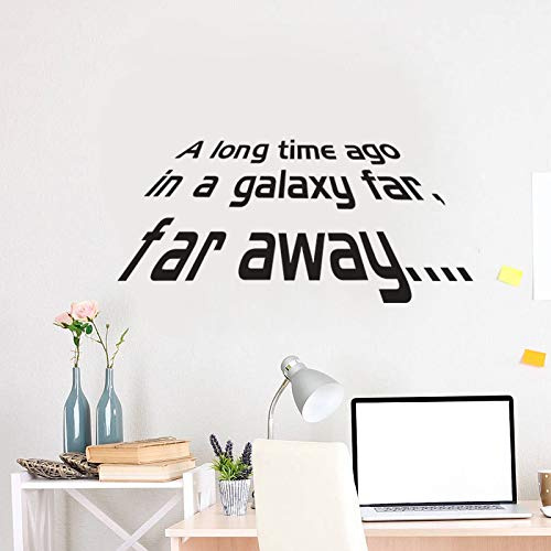 Proverbios de larga duración, sala de estar, dormitorio, pegatinas de pared, Pvc, decoración de pared autoadhesiva, 26 * 57 cm
