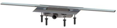 KESSEL Duschrinne Linearis Infinity 60 L: 1000 mm, DN 40, Edst. geb., Megastop 45300.10