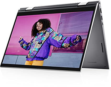 Dell Inspiron 5410 14 FHD 2-in-1 Laptop, Intel Core i5-1155G7, 8GB RAM, 256GB SSD, Touchscreen, Windows 11 Home (Platinum Silver)