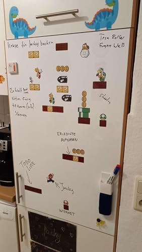 Whiteboard-Folie | Preis-Leistung Top 40 Größen | Schreibfolie Selbstklebefolie | beschreibbar, abwischbar, magnetisch | Magnettafel | WhiteBoard Rahmenlos Hoch und Querformat (150 cm x 60 cm)