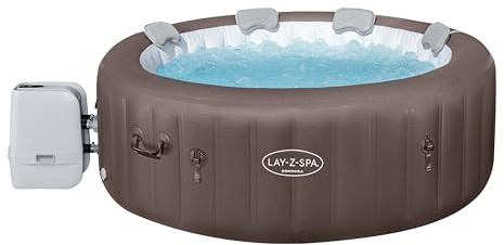 Bestway LAY-Z-SPA WLAN-Whirlpool Dominica HydroJet Ø 196 x 71 cm, rund