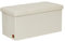 Love IT Store IT - Banc avec Espace De Rangement Premium - Pliable - Renforcement Bois - Coffre Rangement Confortable Et Stable - 76x38x38cm - Beige