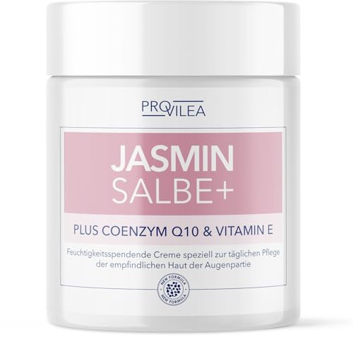Provilea Jasminsalbe - Jasmin Salbe mit Collagen und Aloe Vera - Augen Creme 100 ml Inhalt - 1x