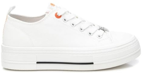 REFRESH - Zapatilla Mujer Blanco - Calzado Cómodo y Versátil - Moda Casual - Modelo 17281702 (Talla 40)