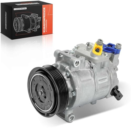 Frankberg Compressore Aria Condizionata 2-Poli Compatibile con A4 8K2 1.8L 2.0L 2008-2012 A4 Allroad 8KH 2.0L 2009-2012 A5 8T3 1.8L 2.0L 2007-2012 A6 4G2 4GC 2.0L 2011-2018 Replace# 4G0260805D