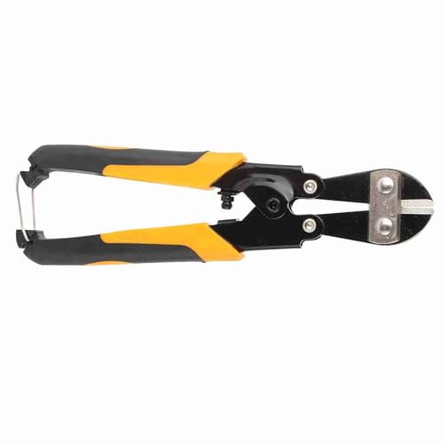 Alicates de corte de alambre de 8 pulgadas, cortador de pernos de pico de águila, cortador de alambre de acero CRV con diseño ergonómico mango antideslizante, adecuado para cortar pernos, cadena