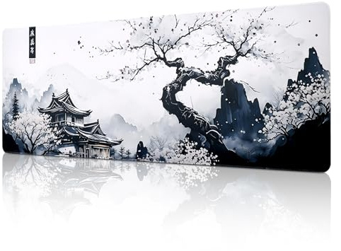 Yimomoyi XXL Gaming Mauspad - 1200 x 400 x 3mm Mousepad - Schunterlage Large Size - verbessert Präzision und Geschwindigkeit, Hochwertiger Gummi Mouse Pad
