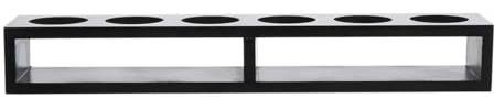 Toyvian Soporte de Madera para Copas de Vino Práctico Organizador de Vasos de Cóctel Portavasos de Mesa Elegante y Duradero para Cocina y Bar