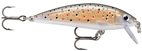 Rapala - CountDown un leurre pour cibler les poissons suspendus comme les truites, saumons, perches, sandres, black bass et brochets en eau douce -7cm,10g coloris Brown Trout