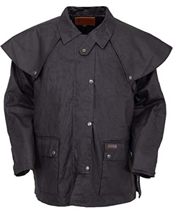 Outback Trading Herren Bush Ranger Jacke, Schwarz, XXL
