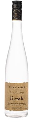 NUSBAUMER Kirsch - Eau de vie classique - 45% Alcool - Origine : France, Alsace - Bouteille 70 cl