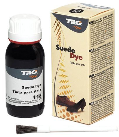 TRG The One Suede Dye, Durchdringende Tinte für Wildleder, Violett (182 Deep Purple), 50 ml