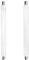 6W S15s LED Light Bulb 284mm, Led Strips Light Cold White 6000K, 60w s15 Tubular Lampt Replacement for Mirror Ligh, Wall Light, Bathroom Shaver Light(2-Pack)
