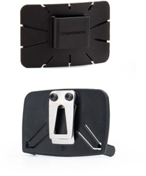 Suprabeam - Set clip de fixation sur casque de chantier 950076 + adaptateur adhésif 950082 - pour lampe frontale S2 - S