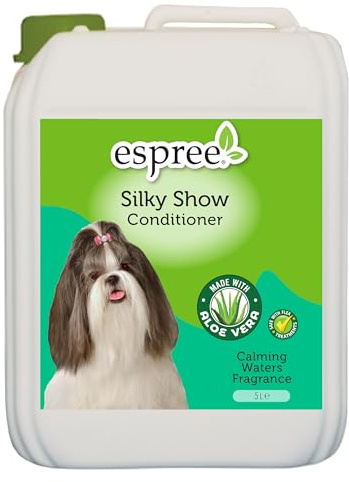 Espree Naturligt Silky Show Balsam för Hundar med Naturlig safflorolja Och Silkesprotein 5000ml balsam