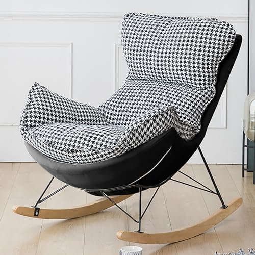 Juegos de Mecedoras para Patio Cómodo Sofá de Lectura Balancín de Gran Tamaño para Interior y Exterior Sillas Reclinables Ajustables para Sala de Estar Interior Exterior Balcón Patio Trasero ( Color :